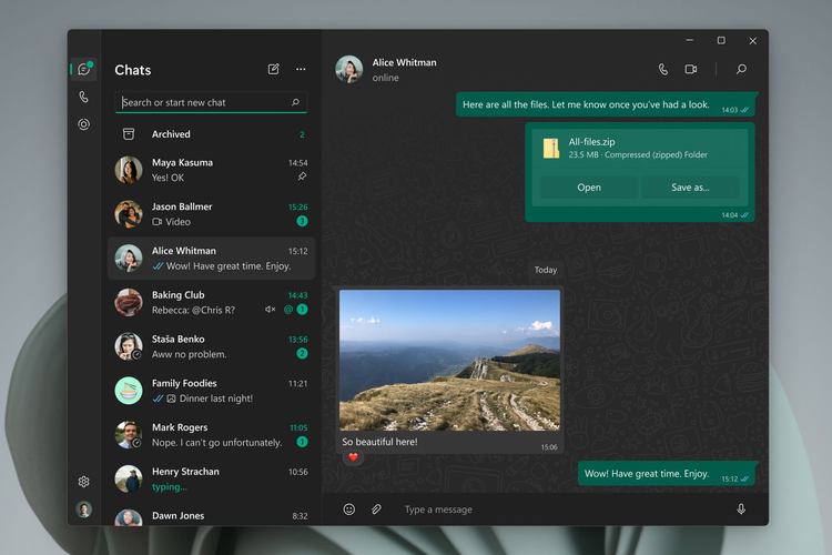 Cara Menghapus Seluruh File Media di WhatsApp Desktop