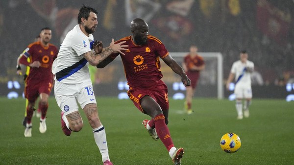 Roma Vs Inter: Lukaku Buang Peluang 1 On 1