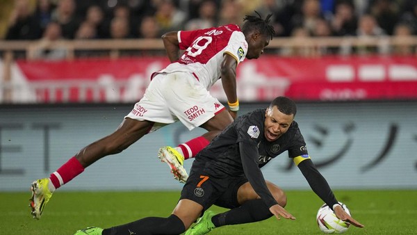 AS Monaco Vs PSG Tuntas 0-0