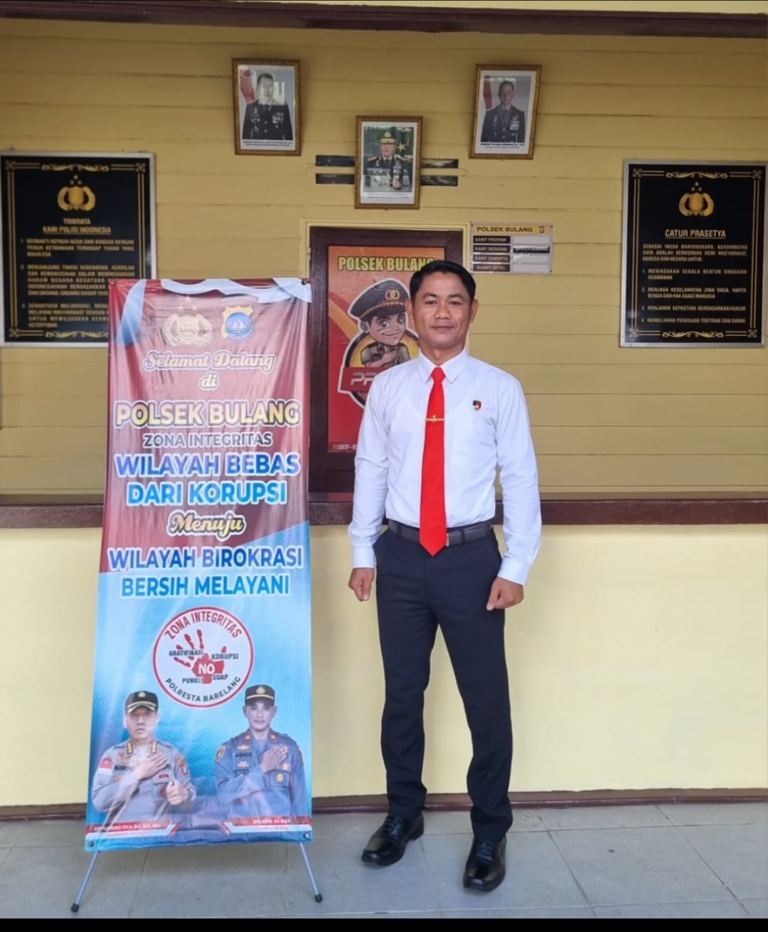Kanit Polsek Bulang bekuk pencuri yang meresahkan warga Bulang