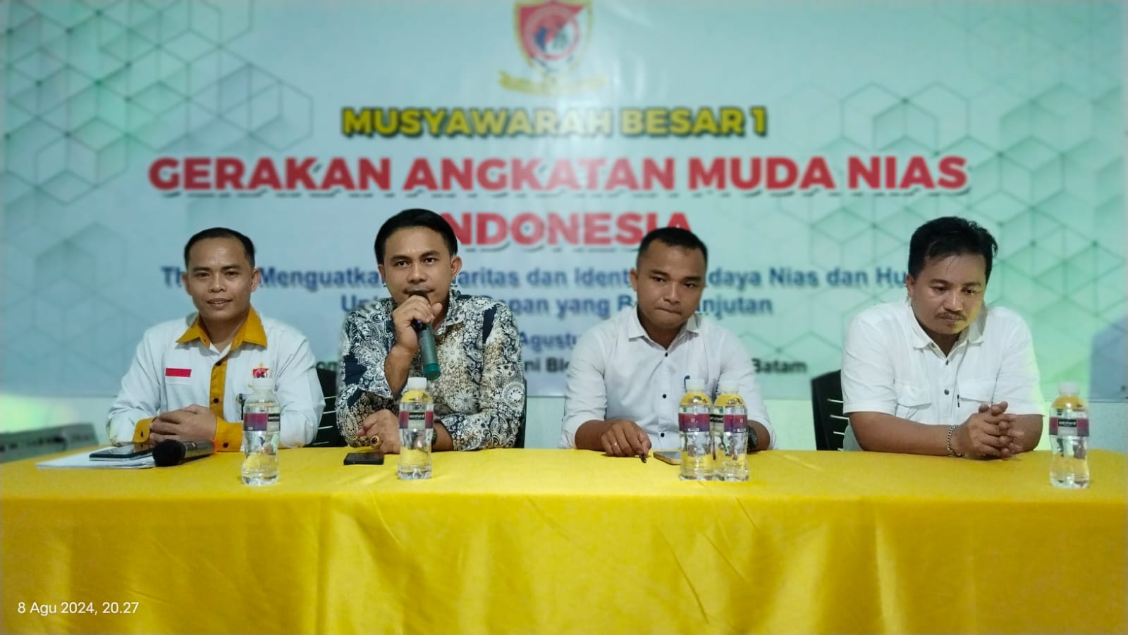 Advokat Saferiyusu Hulu Terpilih Aklamasi Nakhodai GAMNIS Kepri Periode 2024-2029