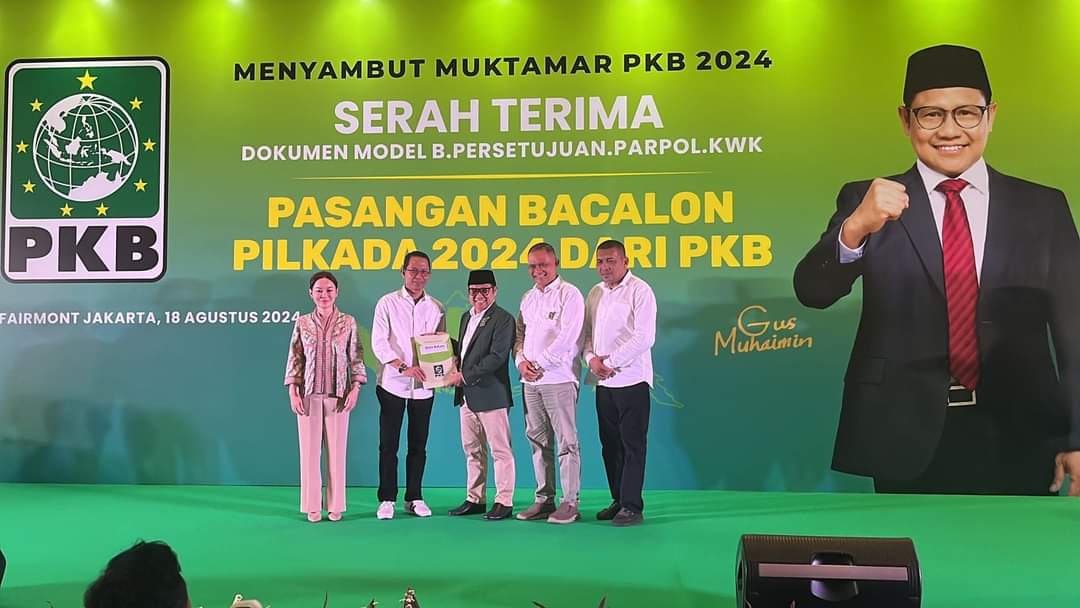 Sejumlah Parpol Pendukung ASLI Serahkan Form SK B1 KWK