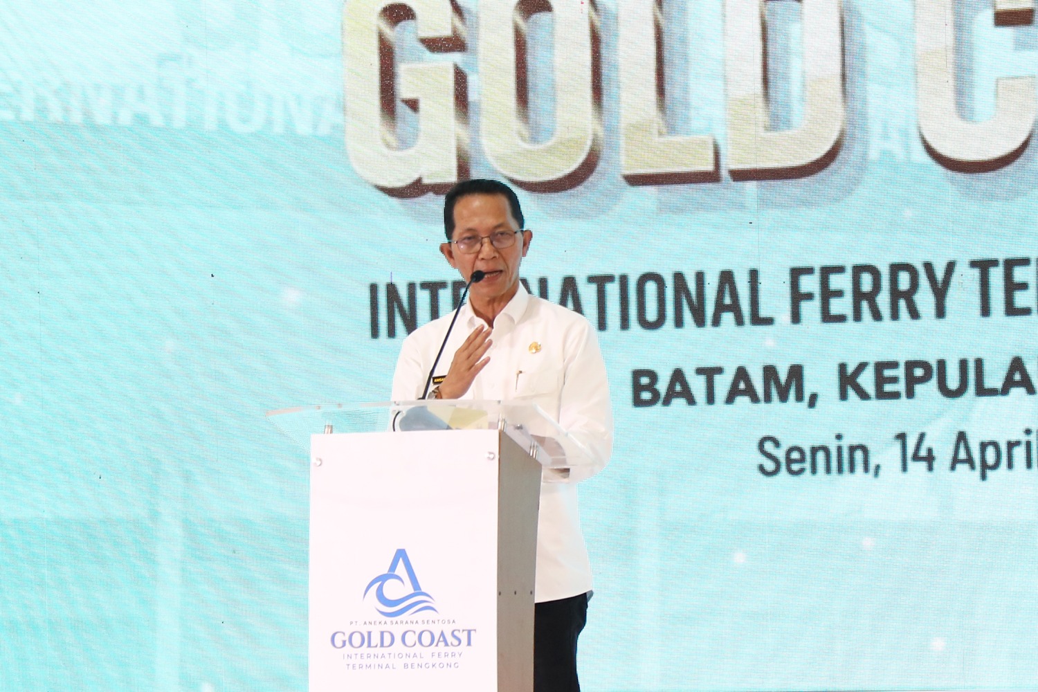 Wali Kota Batam Hadiri Grand Opening Gold Coast International Ferry