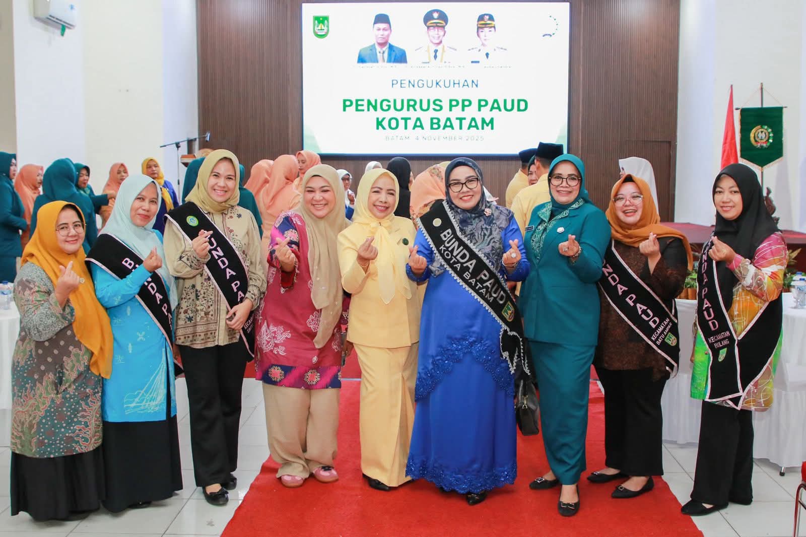 Erlita Amsakar Hadiri Pengukuhan PP PAUD Batam, Dorong Kualitas Pendidikan Sejak Dini