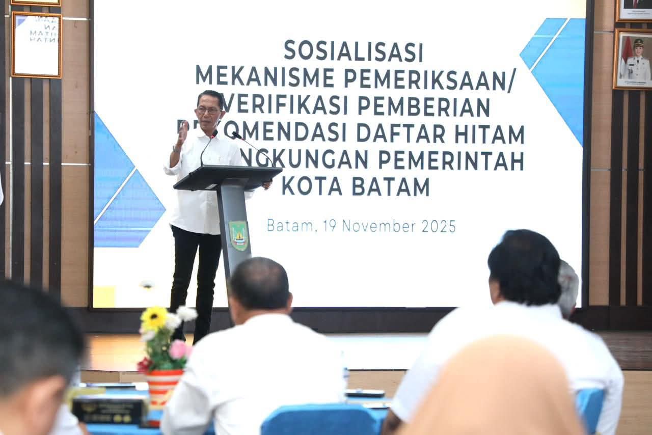 Wujudkan Good Governance, Amsakar Buka Sosialisasi Mekanisme Pemeriksaan dan Verifikasi Pemberian Daftar Hitam
