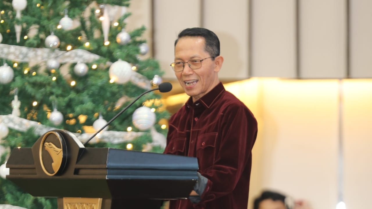 Hadiri Perayaan Natal Bersama, Amsakar Ajak Pegawai Bangun Energi Kolektif