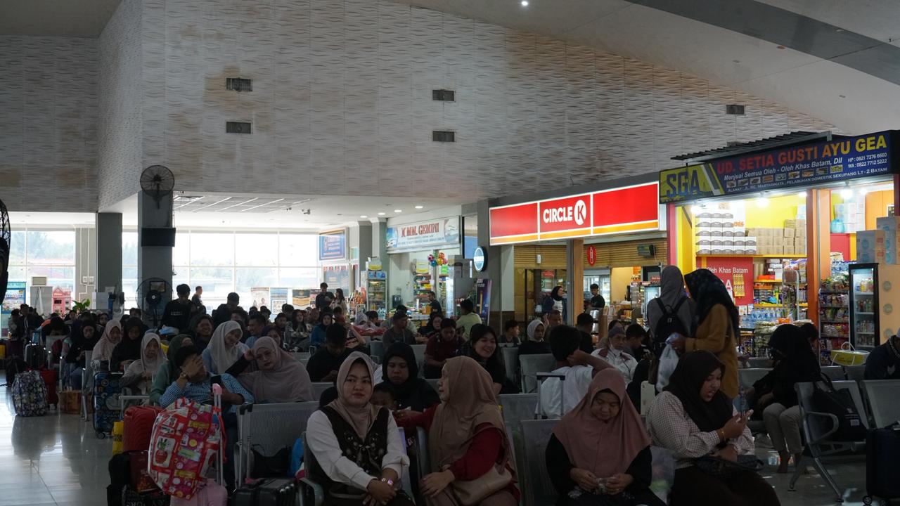 Pergerakan Penumpang Kapal Pelabuhan Batam Periode Angkutan Nataru 2026 Didominasi Rute Internasional