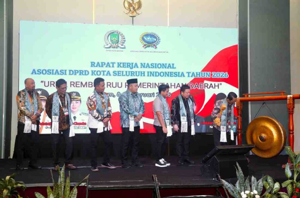 Rakernas Adeksi 2026 Resmi Dibuka Wali Kota Batam, Kamaluddin Apresiasi Kehadiran Anggota Dewan Kota se-Indonesia
