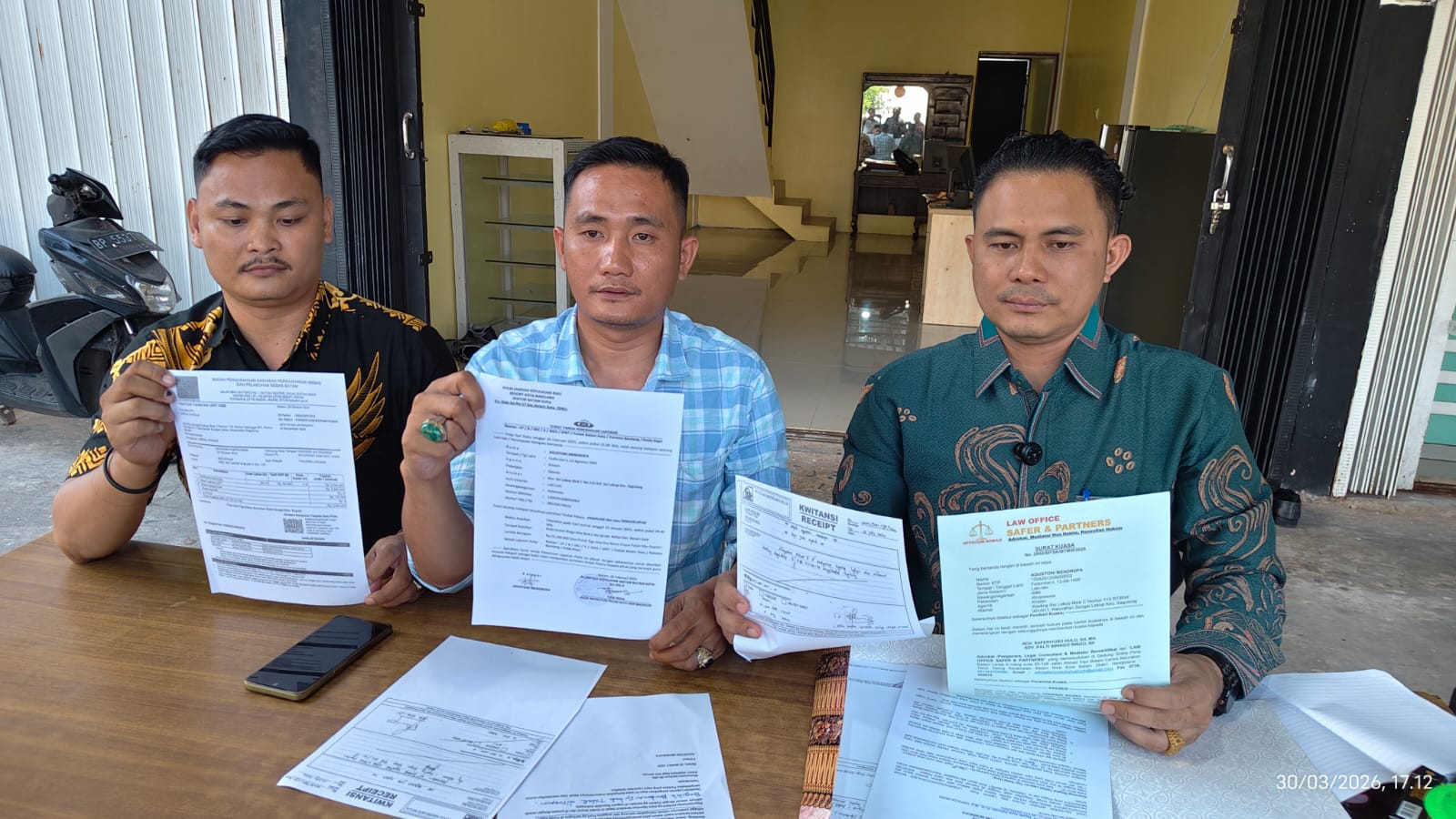 Setahun Lebih Laporan Polisi Belum Tuntas, Agustoni Minta Keadilan dan Bantuan Kapolda Kepri