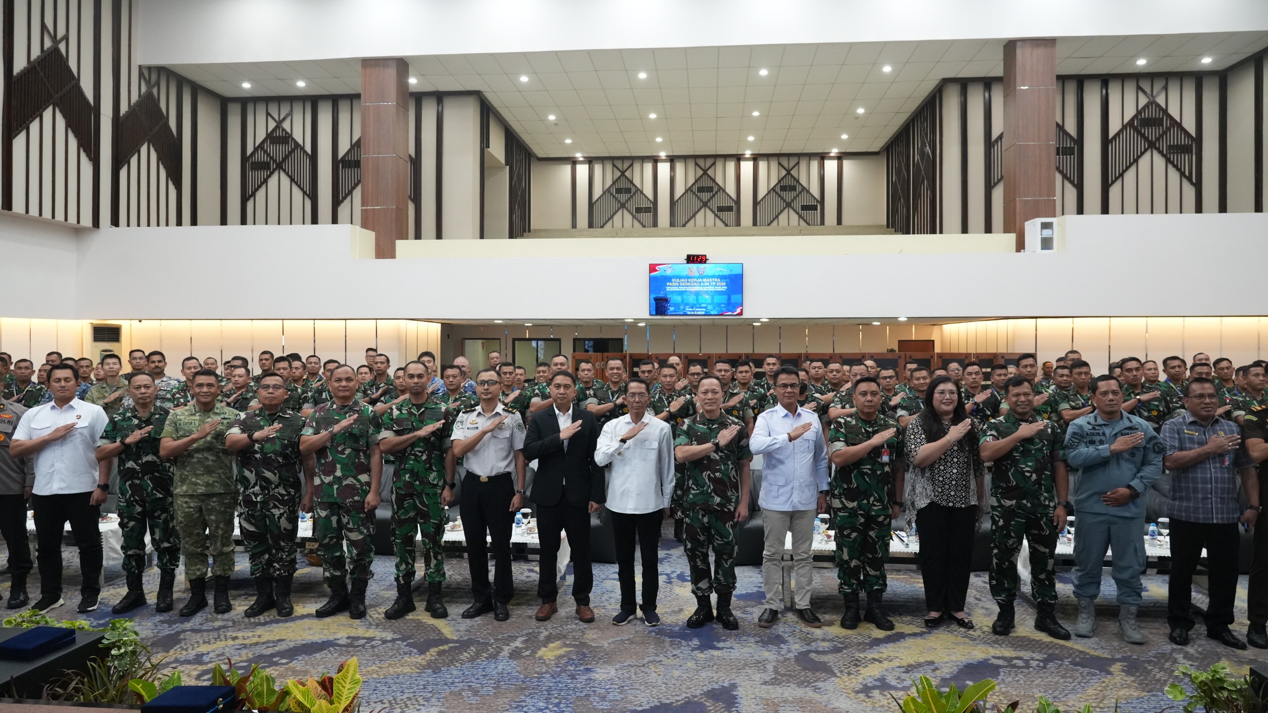 Kepala BP Batam Jadi Narasumber di Kuliah Kerja Pencarian Data Penelitian Pasis Seskoau Angkatan-64 Tahun 2026