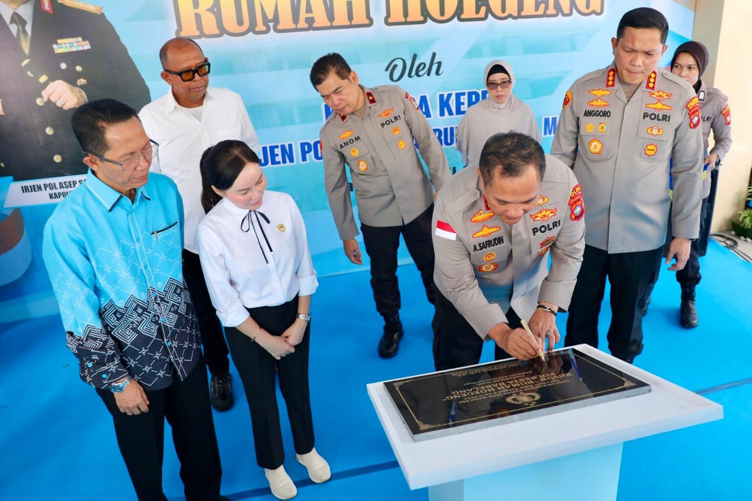 Pemko Batam Bersama Polda Resmikan Rusun Hoegeng Polresta Barelang
