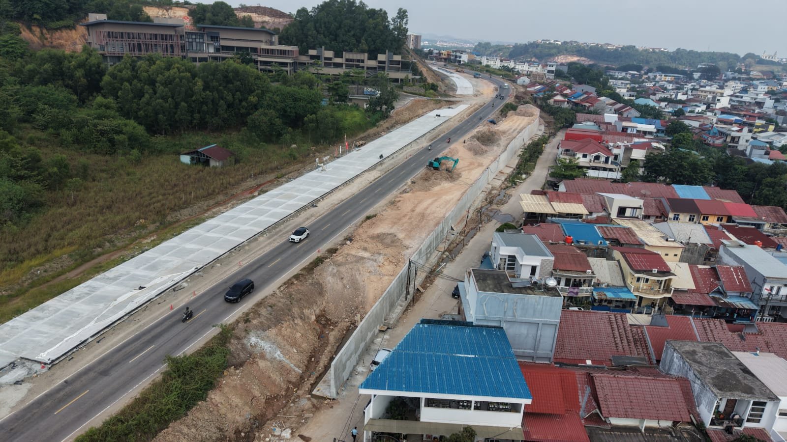 BP Batam Percepat Peningkatan Jalan Landing Point Fly Over – Simpang Lalan Madani
