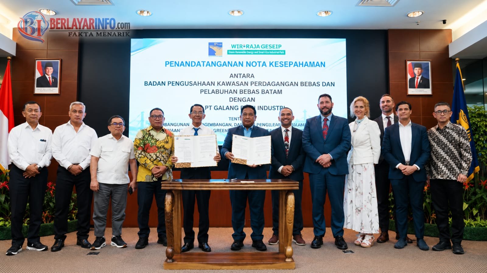 BP Batam Gandeng Wiraraja Group, PSN Industri Energi Hijau di Galang Segera Dibangun